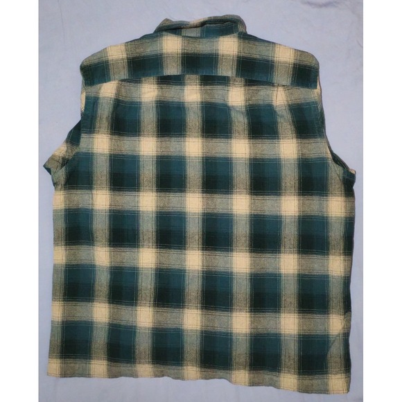 RRL Ralph Lauren Plaid Twill Towns Camp Shirt Workshirt Men's XXL - Picture 4 of 8